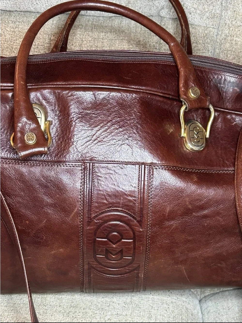 Vintage Marino Orlandi Italian Leather 22